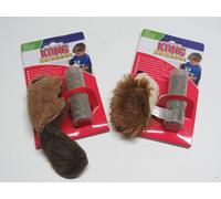 Kong CAT Jouet pour chats remplissable Herbe à chat, Motifs:Hérisson