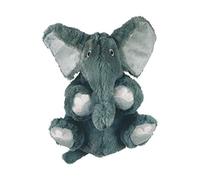 Kong - Comfort Kiddos Elephant Jouet en Peluche avec couineur Amovible pour Petits Chiens