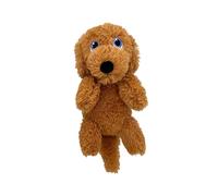 Kong Comfort Pups Peluche à Faible Rembourrage et Bruit de froissement avec couineur (Taille M, doré)