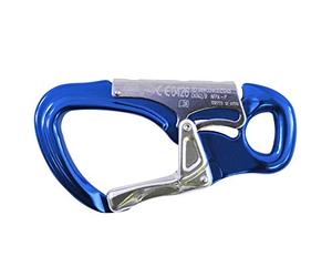 Kong connecteur aluminium Tango, bleu/brillant