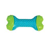 KONG CoreStrength Os Dentaire pour Chiens, Taille Moyenne/Grande | Os à Mâcher avec Noyau Multicouche Durable, Corps Texturé pour Nettoyer les Dents et les Gencives, pour les Soins Dentaires