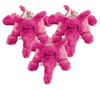 KONG Cozie Elmer The Elephant Lot de 3 jouets en peluche pour chien Taille M