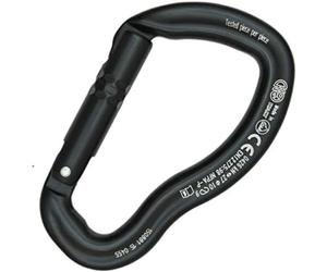 Kong Ergo Straight Gate Mousqueton Noir