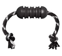 KONG Extreme Dental avec corde noir/blanc