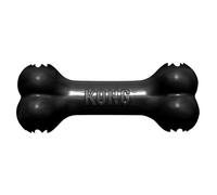 KONG - Extreme Goodie Bone - Os de Chien en Caoutchouc Durable pour mâchoires puissantes, Noir - pour Chien Taille Moyenne