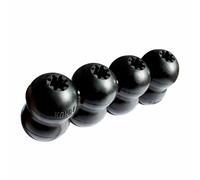 KONG Extreme Goodie Ribbon Jouet en Caoutchouc, Taille Moyenne