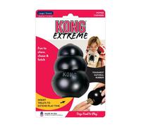 KONG Extrême L, Noir - Jouet À Mâcher En Caoutchouc Naturel Pour Chiens