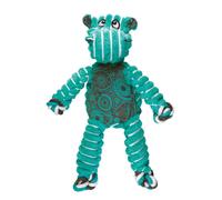 Kong - Hippo de nous sur les souches - cordes internes noues et farce minimale pour moins de dsordre - pour les petits / moyens chiens