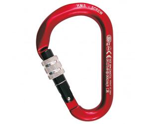 Kong - HMS Classic Screw Sleeve - Mousqueton HMS - red / black / silver