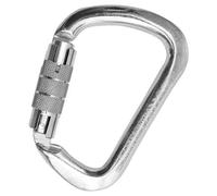 Kong Italy Stainless Steel Twist Lock Carabiner Argenté