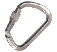 Kong Italy Aluminium X-large Screwed Snap Hook Argenté