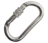 Kong Italy Mousqueton à Vis Oval Alu Classic