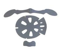 Kong Manchons Coussinets internes Casque Souris Work, Gris,/