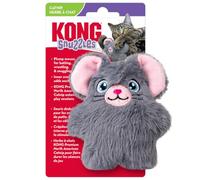 KONG Jouet en peluche pour chat - Doux et câlin, sons craquelés, herbe à chat nord-américaine de qualité supérieure, parfait pour les battements, la lutte et les câlins