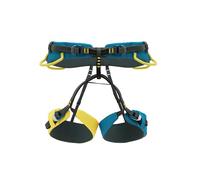 Kong. Lario 4 harnais d'escalade et de voies ferrées. Réglable avec 4 boucles. Harnais pour alpinisme léger. 4 anneaux de porte matériaux. CE EN12277. Unisexe. Pétrole. Adulte (M/L)