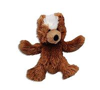 KONG Lot de 4 ours en peluche pour chien Taille XS 8,9 cm