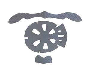 Kong Manchons Coussinets internes Casque Souris Work, Gris,/
