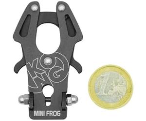 Kong. Mini Grenouille Originale Petit Mousqueton avec Fermeture Automatique. Mousqueton léger idéal pour Laisse, Appareil Photo, Porte-Outils Longe. Produit en Italie. Poids 20 grammes