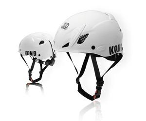 Kong. Mouse Sport. Casque d'escalade, d'alpinisme et de Via ferrata avec Rembourrage intérieur. CE en 12492. Poids: 375g. Taille Unique Ajustable de 52 à 64 cm. Fabriqué en Italie.