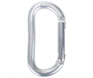 Kong - Oval Steel Straight Gate - Mousqueton en acier - blank