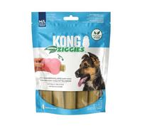 KONG Puppy Ziggies Friandises pour chien en caoutchouc pour nettoyage des dents améliorées Taille M/L