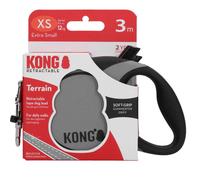 Kong - Retractable Leash Terrain Grey Xs (3m/12kg) - (Kongtrnxsgy)
