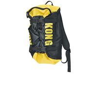 Kong Rope Bag Sac à dos Sac à dos en corde libre, noir/jaune, capacité 20 litres