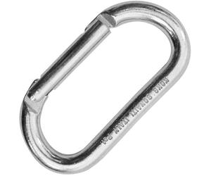 KONG Serrure Ovale en Acier Poli 105 mm