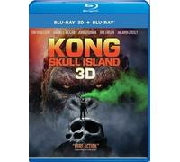 Kong: Skull Island [Blu-Ray 3-D] With Blu-Ray, 2 Pack, Digitally Mastered In