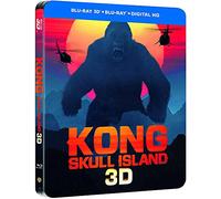 Kong : Skull Island – Blu-ray 3D + Blu-ray + Digital Ultraviolet – Édition limitée SteelBook