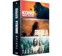 Kong : Skull Island + Godzilla + Tarzan - Pack