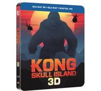 Kong : Skull Island Steelbook Blu-ray 3D + 2D E