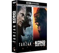 Coffret Kong : Skull Island Tarzan Blu-ray 4K Ultra HD