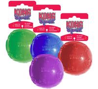 KONG¹ SQUEEZZ BALL jouet balle caoutchouc chien bruit sifflet taille M,L,XL 1un