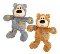 Kong - Wild Knots Bear - Ropes nou s internes et farce minimale pour moins de d sordre (couleurs assorties) - pour les petits / moyens chiens (2