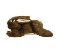 KONG Wild Low Stuffing Jouet pour chien - Lapin - Jouet en peluche durable avec couineur - Rembourrage minimal pour moins de désordre - Jouet à mâcher doux pour chiens de petite, moyenne et grande