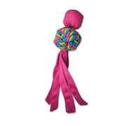 KONG - Wubba Weaves - Jouet soin des dents à mordre et rapporter (Coloris Divers) - Pour Chien Grande Taille