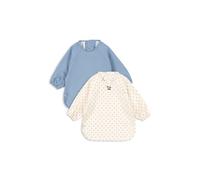 Konges Slojd - Lot De 2 Bavoirs À Manches Pois Bleu Marine - 18 - 36 mois