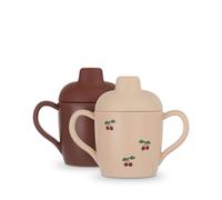 Konges Slojd - Lot de 2 tasses à bec Cerise