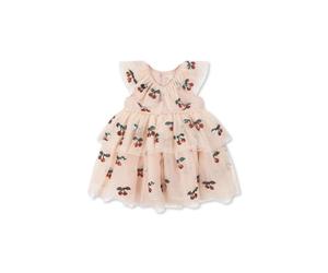 Konges Slojd - Robe de princesse Yvonne Cerises en sequin - 18 mois
