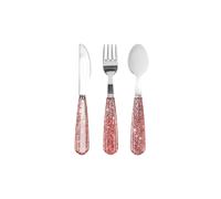 Konges Slojd - Set de couverts pailletés Blush