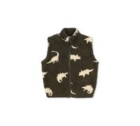 Konges Slojd - Veste sans manches Jody Teddy Grs Dino Silhouette - 2 ans