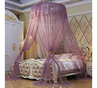KongEU - Moustiquaire de lit romantique et élégant en dentelle - Pour intérieur et extérieur