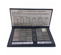 KONGMM Cale étalon métrique Bloc d'échantillon de comparaison de rugosité de Surface, Bloc d'échantillon de 30 Blocs for Ordinateur Portable, Bloc d'échantillon de rugosité de 0,05 à 12,5 mm