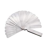 KONGMM Jeu de Cales D'épaisseur, Lames métriques 32 jauge d'épaisseur Haute précision 0.02-1.0mm jauges d'épaisseur Gap Filler jauges d'épaisseur Outil de Mesure du Travail du Bois