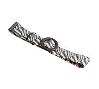 KONGNY Bohème Paille Tressée Ceinture Boucle Carrée Armure Fausse Paille élastique Large Taille Ceinture Femmes Robe Chemise Décoration Ceinture