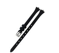kongsou Bracelet de montre en silicone pour femme CK K4u236/K4u231, étanche, souple et confortable, accessoires(Black-Steel)
