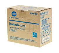 Konica Minolta Toner TNP-51C Cyan 5 000 pages pour bizhub C3110