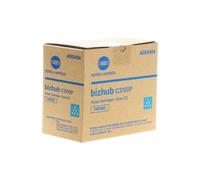 Konica Minolta Cartouche de toner TNP50C A0X5454 – Cyan – Originale