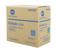 Konica Minolta toner original A0X5455, TNP-51C, cyan, 5000s